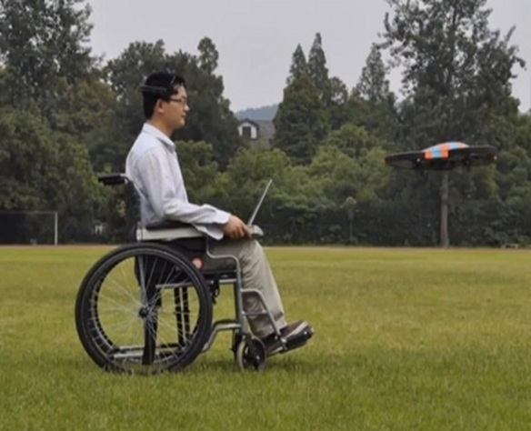 Emotiv:AR Drone:wheel chair