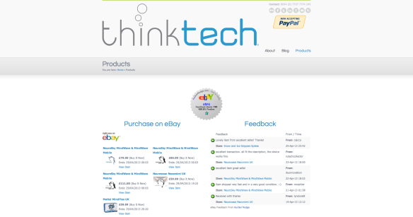 thinktechuk.com products page