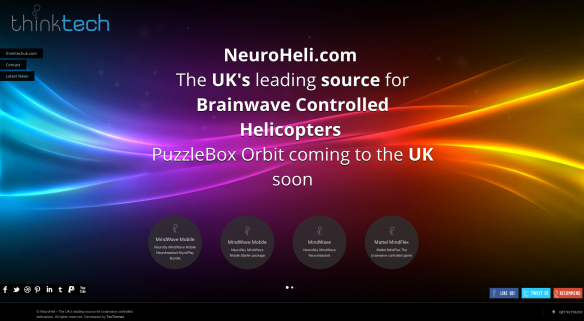 NeuroHeli.com Brainwave Controlled Helicopters